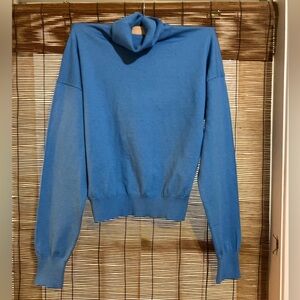 Double Zero Women'sTextured Mock Neck Pullover Sweater
